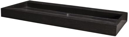 Forzalaqua Wastafel Forzalaqua Oslo Hardsteen Gezoet Zonder Kraangat 120,5x51,5x9,5 cm Antraciet