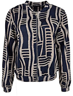 Fos bomberjack bambi spoor navy Veelkleurig - L