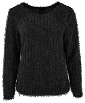 Fos trui sisi chenille - Zwart - L