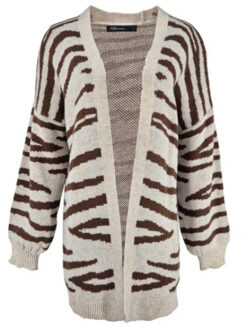 Fos vest lua zebra bruin Veelkleurig - L / XL