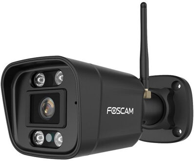 Foscam V5P, 3K/5MP Dual-Band WiFi camera met geluid- en lichtalarm Beveiligingscamera