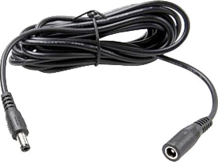 Foscam Voeding Verlengkabel 3 meter zwart (stekker 5.5 x 2.1mm)