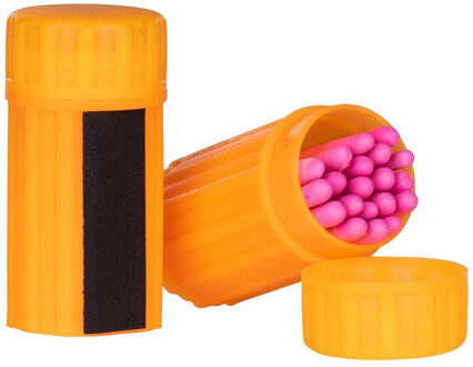 Fosco Industries Lucifers - wind en waterbestendig - 20x stuks - survival - noodpakket