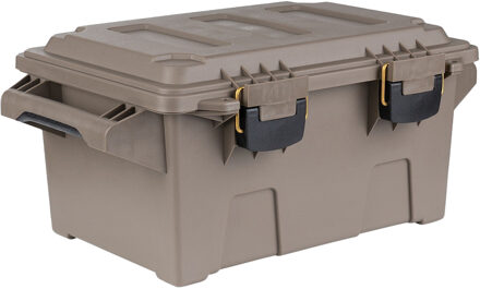 Fosco Industries Outdoor/tuin opberg box - waterdicht - dark earth - 47 x 30 x 21 cm