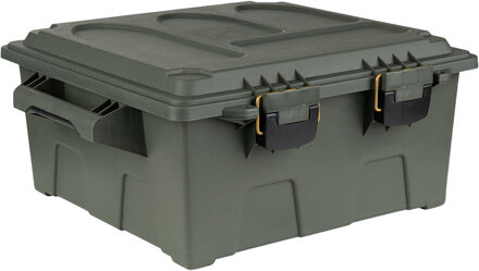 Fosco Industries Outdoor/tuin opberg box - waterdicht - groen - 50 x 44 x 21 cm