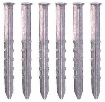 Fosco Tentharing mammoet - 6x - 50 cm - gekarteld - extra stevig