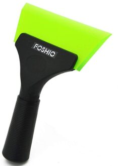 Foshio Voorruit Sneeuw Schop Winter Vensterglas Ijs Spatel Remover Huishouden Keuken Water Ruitenwisser Schraper Cleaning Tools groen
