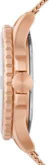 Fossil Fb-01 dameshorloge Rosékleurig ES4999 - maat Roségoud