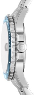 Fossil Fossil Blue Heren Horloge Zilverkleurig FS6050 - maat