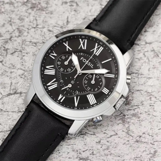 fossil Luxury Brand Mens AAA Watch Fashion Brand Mechanical watch Mens Chronograph Sports Watches with Leather Strap
