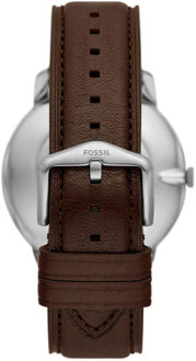 Fossil Minimalist Heren Horloge Bruin FS6019SET