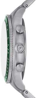 Fossil Sport Tourer Heren Horloge Zilverkleurig FS6048 - maat
