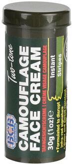 Fostex Bruine/groene leger camouflage verkleed schmink stift - Verkleden als soldaat/militair