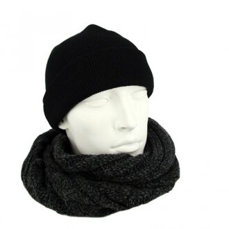 Fostex Commando Muts - heren - zwart - one size - warm - acryl