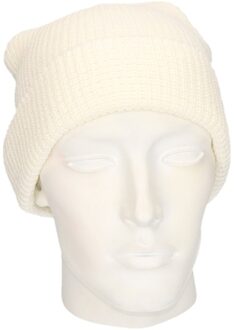 Fostex Leger muts - heren - wit - one size - acryl - commando wintermutsen