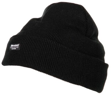 Fostex Leger muts - heren - zwart - one size - thinsulate - commando wintermutsen