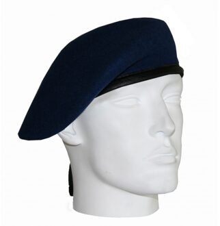 Fostex Leger soldaten baretten blauw 59 cm - Verkleedhoofddeksels