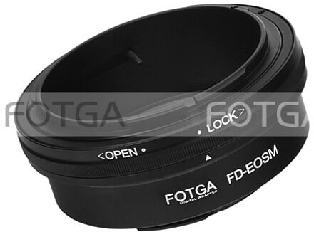 Fotga Adapter Ring Voor Fd Mount Lens Canon Eos M Mirrorless Camera Voor Ef/Efs Lens