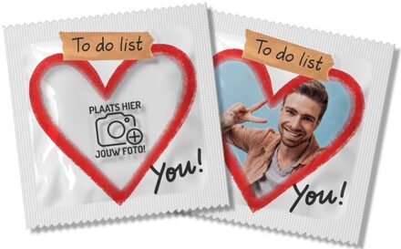 Foto Condoom - To Do List Transparant - 53 (omtrek 11-11,5 cm)