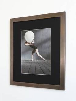 Foto in luxe fotolijst 21x21 cm