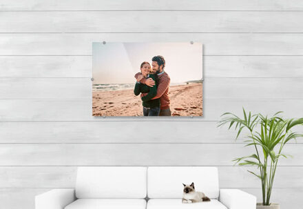 Foto op acrylglas 105 x 70 cm