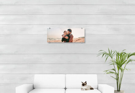 Foto op acrylglas 80 x 30 cm