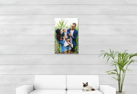 Foto op canvas 50 x 75 x 4 cm frame