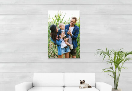 Foto op canvas 70 x 105 x 4 cm frame