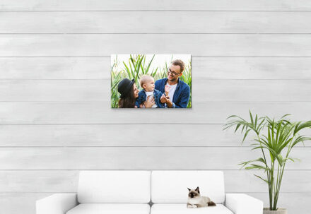 Foto op canvas 75 x 50 cm