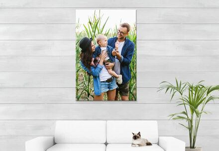 Foto op canvas 80 x 120 x 4 cm frame