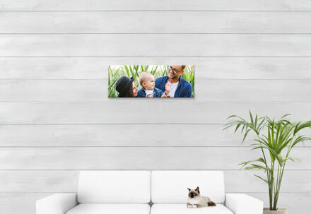 Foto op canvas 80 x 30 x 4 cm frame