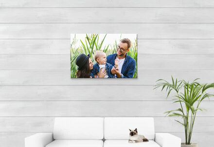 Foto op canvas 90 x 60 x 4 cm frame