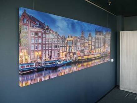 Foto op HD metal canvas 80x160 cm