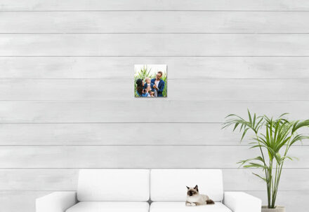 Foto op hout 30 x 30 cm