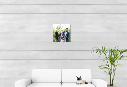 Foto op hout 40 x 40 cm