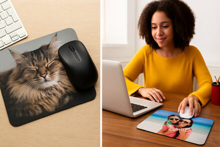 Foto op muismat 20x23 cm