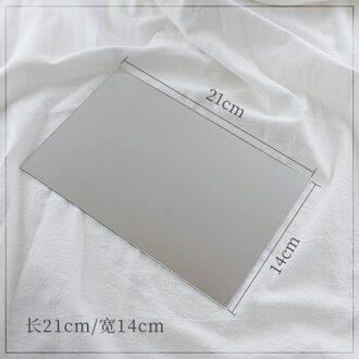 Foto Props Acryl Spiegel Reflectie Boord Reflector Fotografie Props Schieten Achtergrond Ornamenten Poseren Props AE24rectangle 14X21