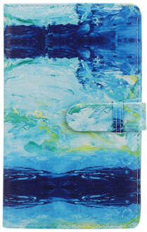 Fotoalbum 96 Zakken Instant Camera Fotoalbum Voor Verzamelen Film Tickets Tickets Visitekaartjes Etc blauw kleur