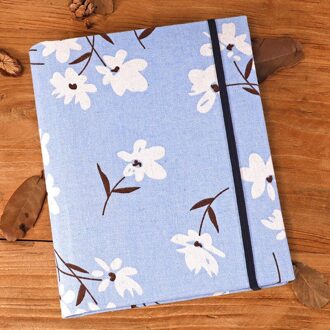Fotoalbum Scrapbook Bruiloft/Baby/Diy Fotoalbum Leeg Fotoalbum Multicolor Cover Album Voor Foto 'S Voor Kids case Binding blauw base floral