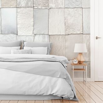 Fotobehang Abstract Smart Art Gallery 47384 - Offwhite - Crème - Beige - Lichtgrijs - 3,40m X 318cm