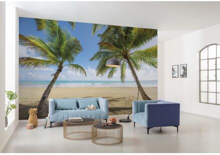 Fotobehang - Caribbean Days II 450x280cm - Vliesbehang Multikleur