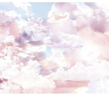 Fotobehang - Clouds 300x250cm - Vliesbehang Multikleur