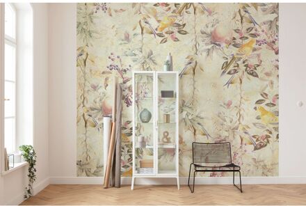 Fotobehang - Cosy Bohemian 300x280cm - Vliesbehang Multikleur