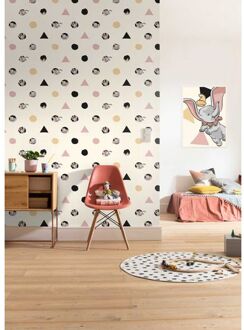 Fotobehang - Dumbo Angles Dots 200x280cm - Vliesbehang Multikleur