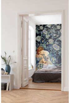 Fotobehang - Femme d'Or 200x280cm - Vliesbehang Multikleur