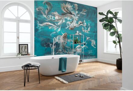 Fotobehang - Flux 300x280cm - Vliesbehang Multikleur