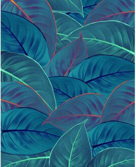 Fotobehang - Foliage 200x250cm - Vliesbehang Multikleur