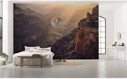 Fotobehang - Grand Wonder 450x280cm - Vliesbehang Multikleur