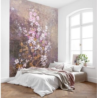 Fotobehang - Hanami 200x250cm - Vliesbehang Multikleur