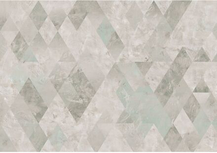 Fotobehang - Harlekin Clay 400x280cm - Vliesbehang Multikleur